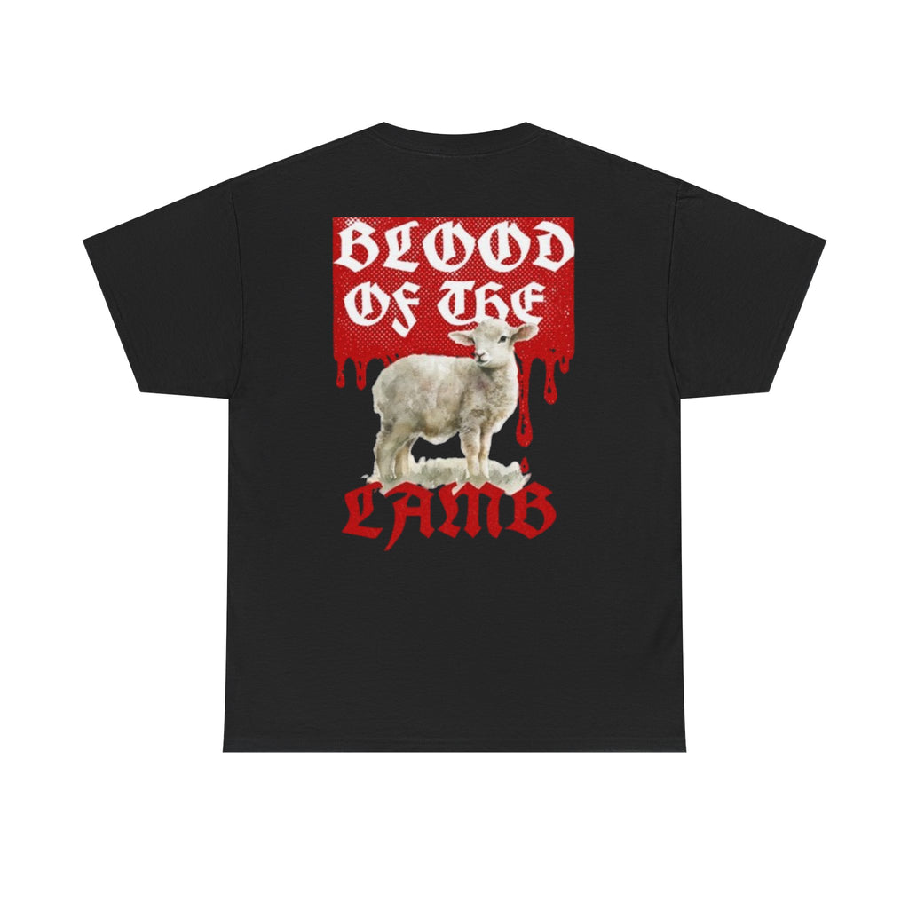 Blood of the Lamb (Black-Red) Tee