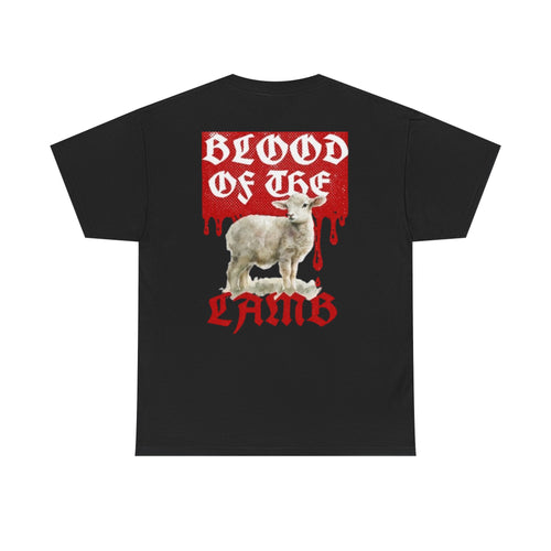 Blood of the Lamb (Black-Red) Tee