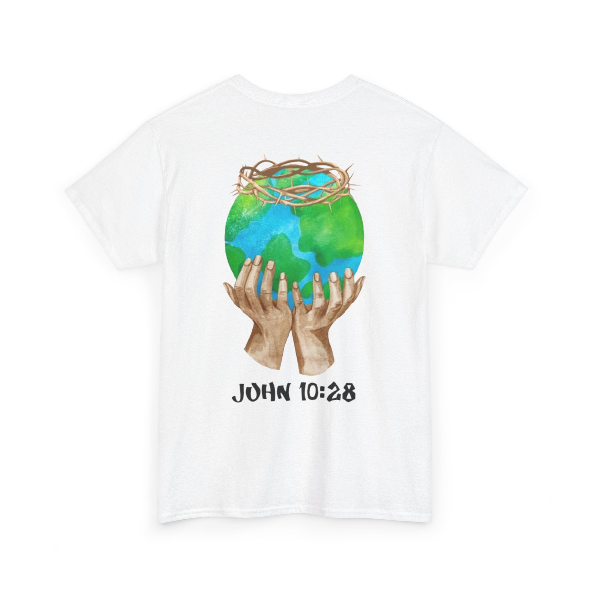Saved the World (White-Blue) Tee